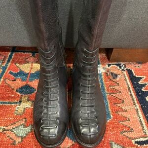 John Fluevog Babette boots tall size 10